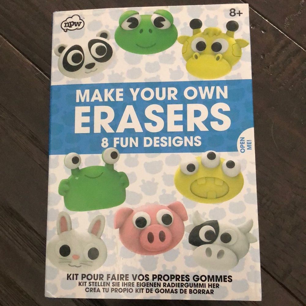 Make your own erasers kit